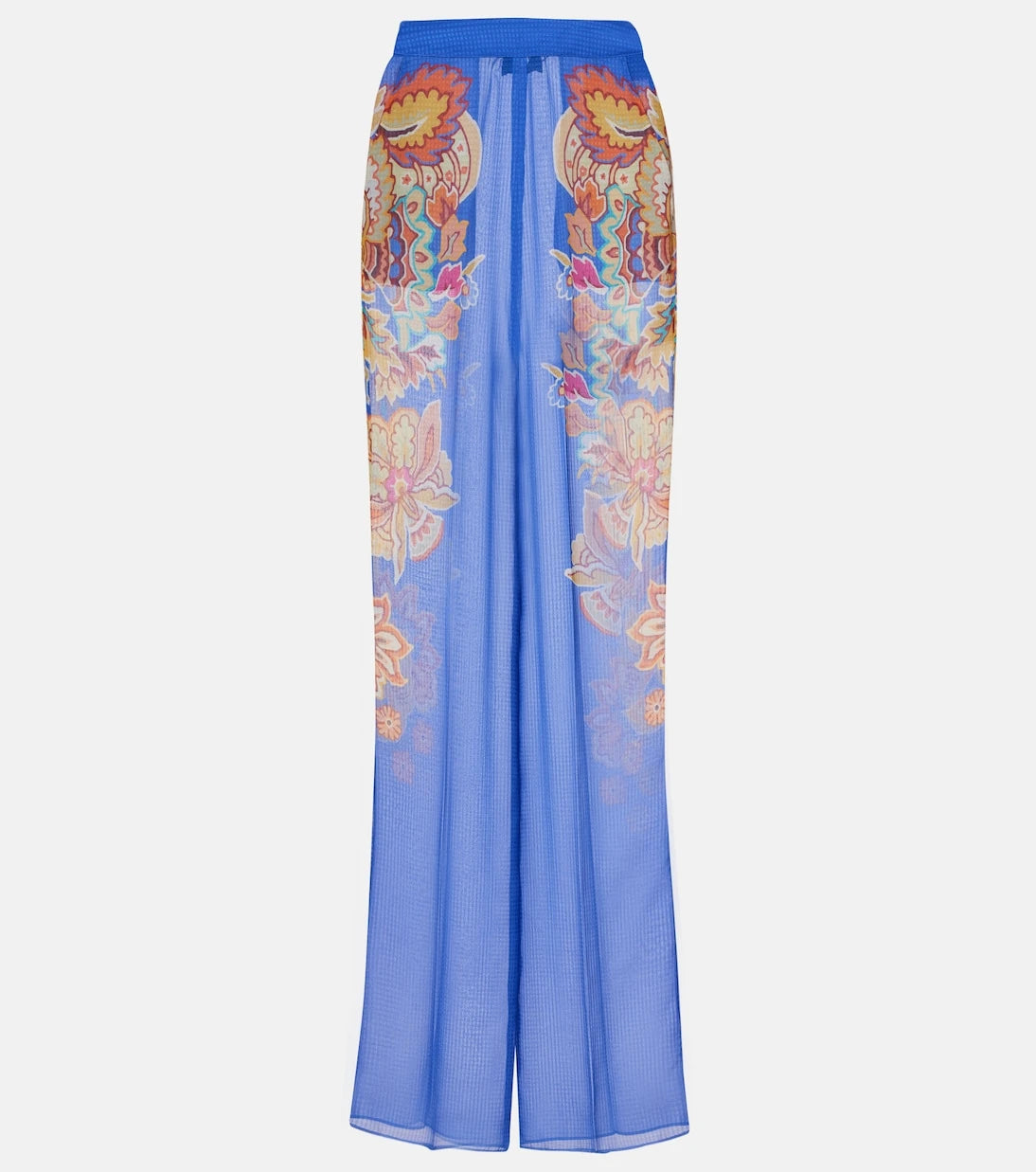 Etro - Paisley wide-leg pants