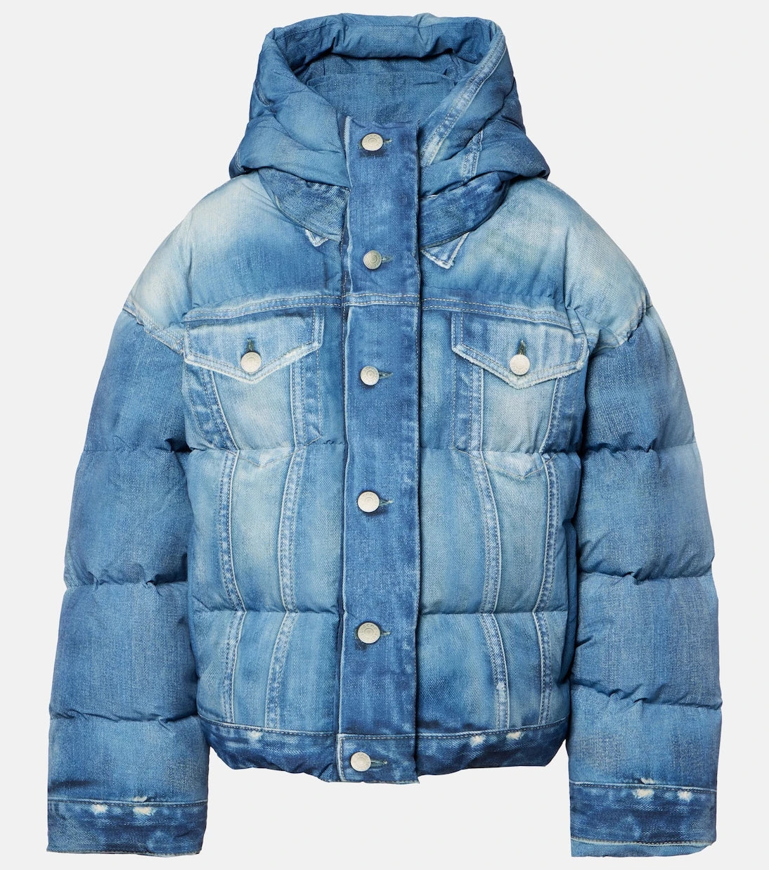Acne Studios - Trompe-l’oeil kuş tüyü ceket