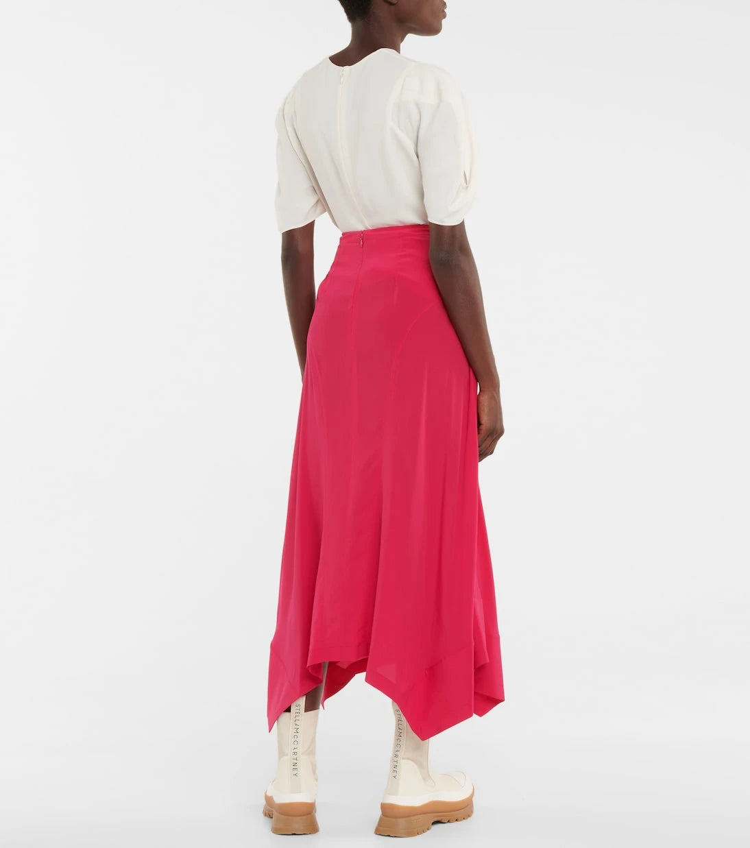 Stella McCartney - Naya silk midi skirt
