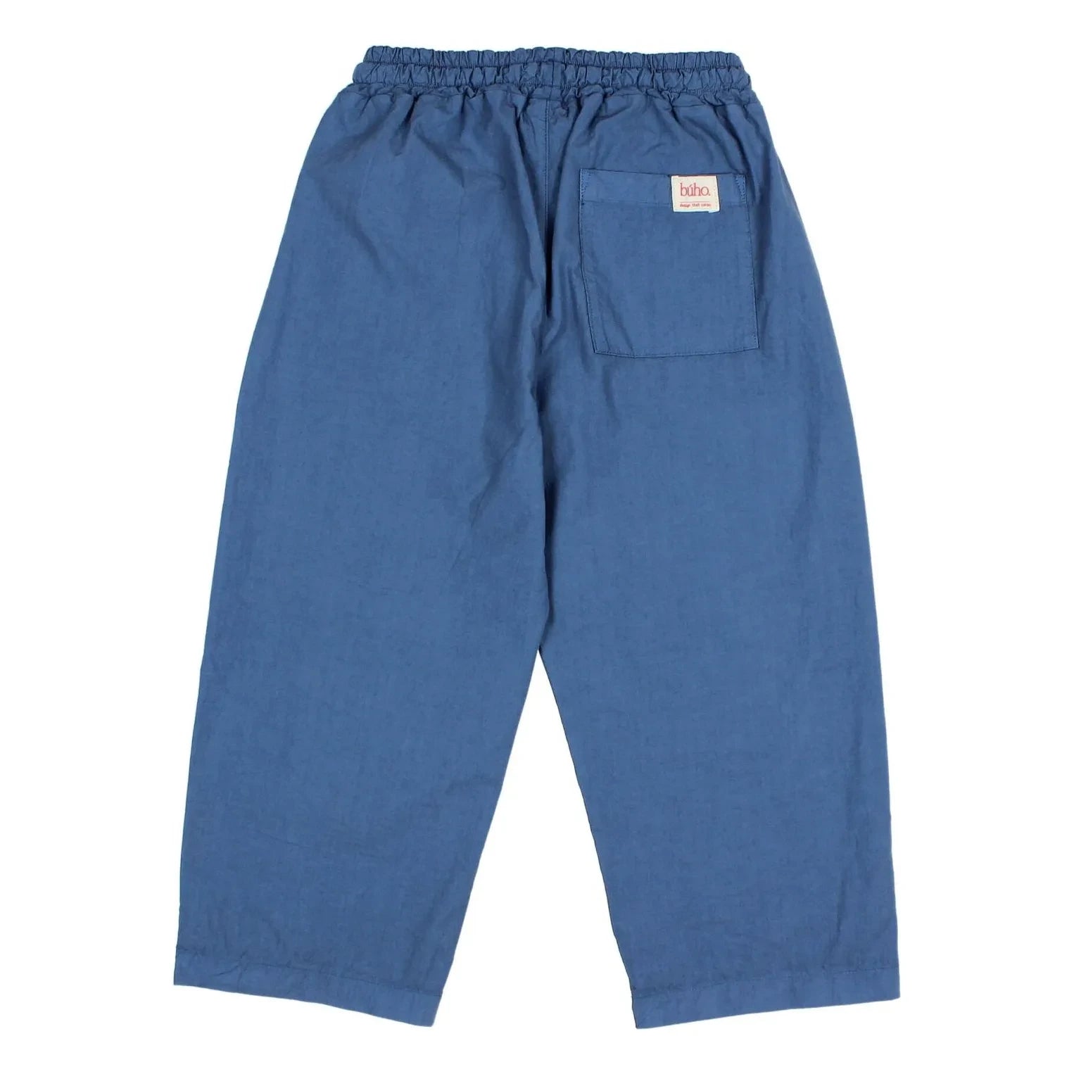 Búho - Organic Cotton Poplin Trousers | Navy blue