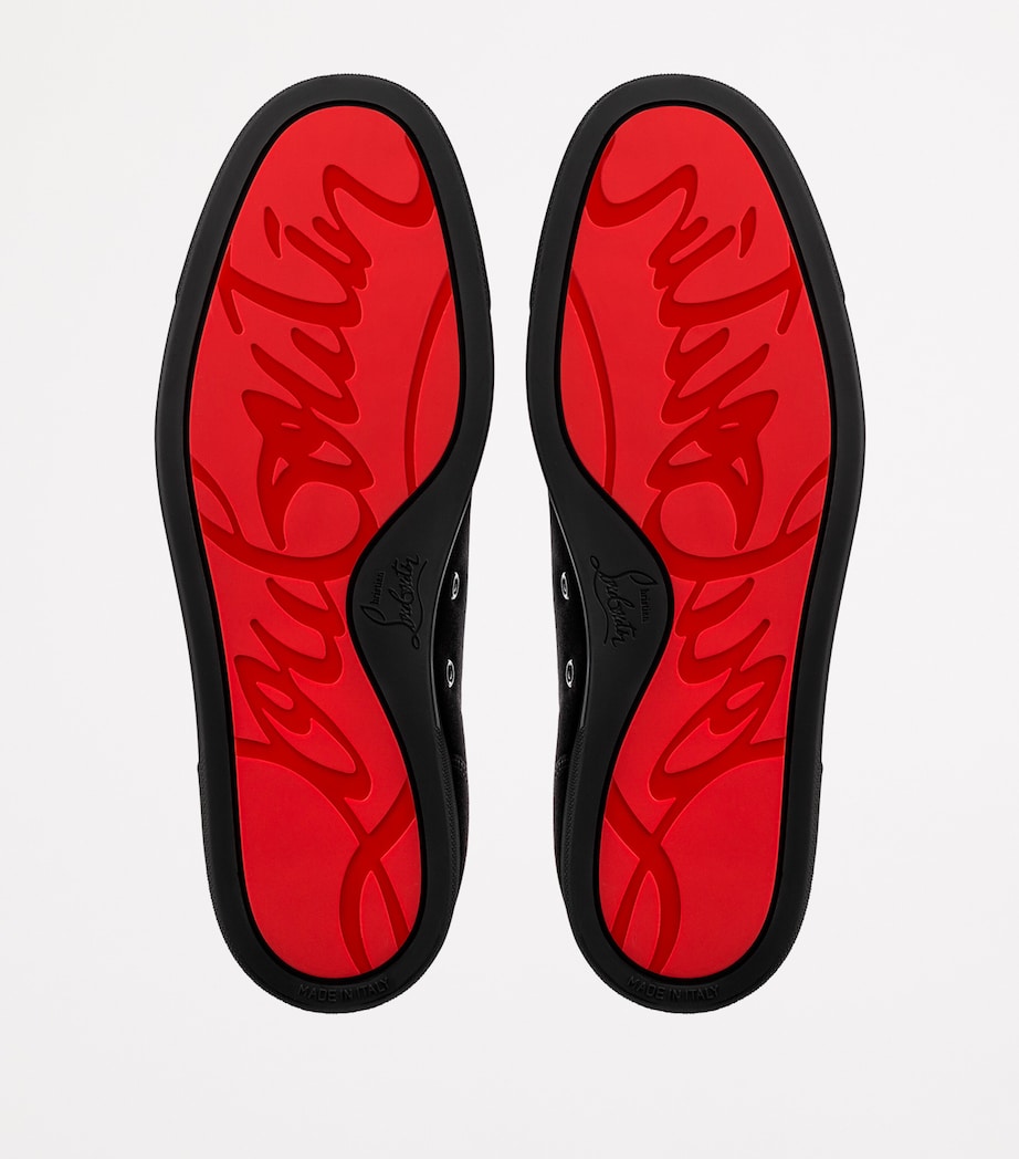 Louis Junior Spikes Leather Sneakers