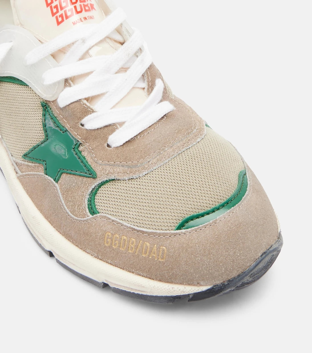 Golden Goose - Dad Star leather-trimmed sneakers