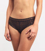 Chantelle Black Lace Floral Tanga