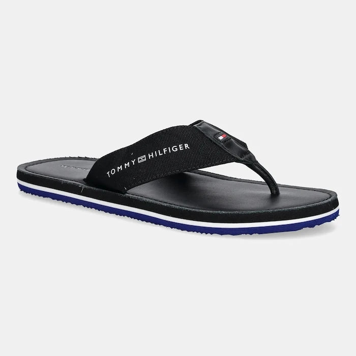 Джапанки Tommy Hilfiger HILFIGER LEATHER BEACH SANDAL