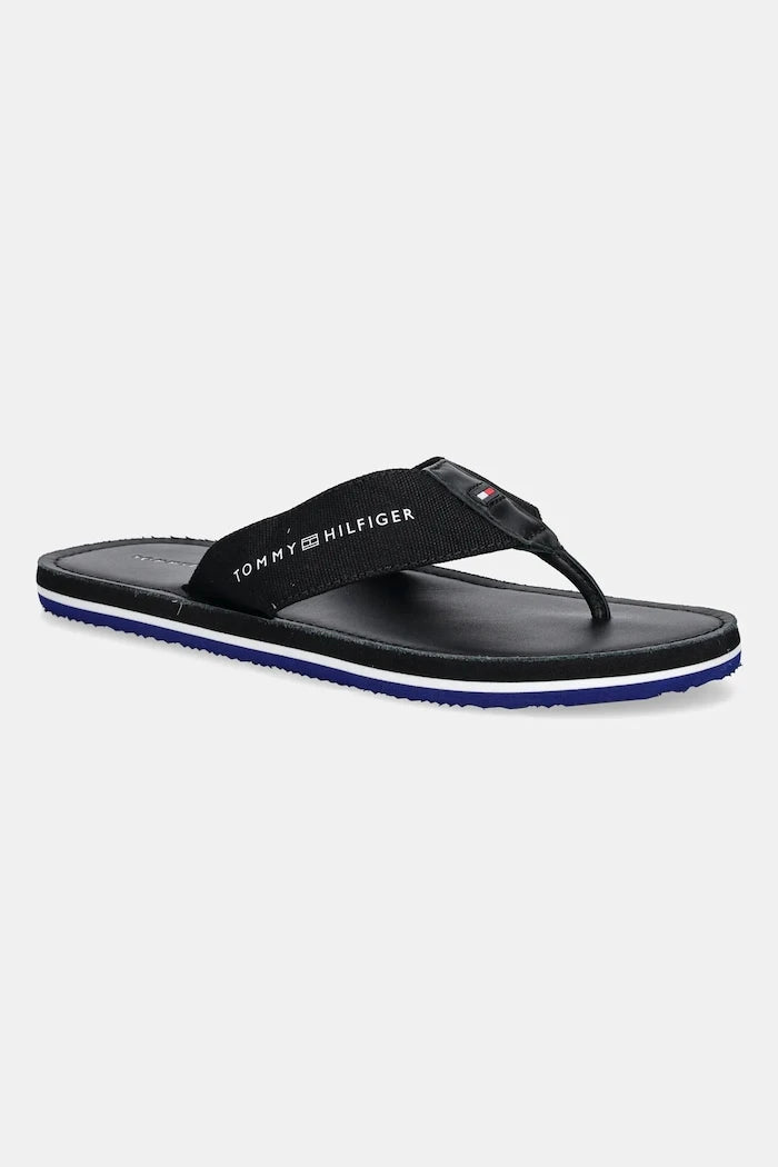 Джапанки Tommy Hilfiger HILFIGER LEATHER BEACH SANDAL