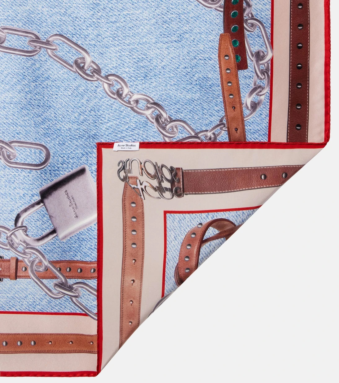 Acne Studios - وشاح حريري