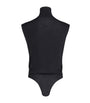Alaïa Black Cap-Sleeve Bodysuit