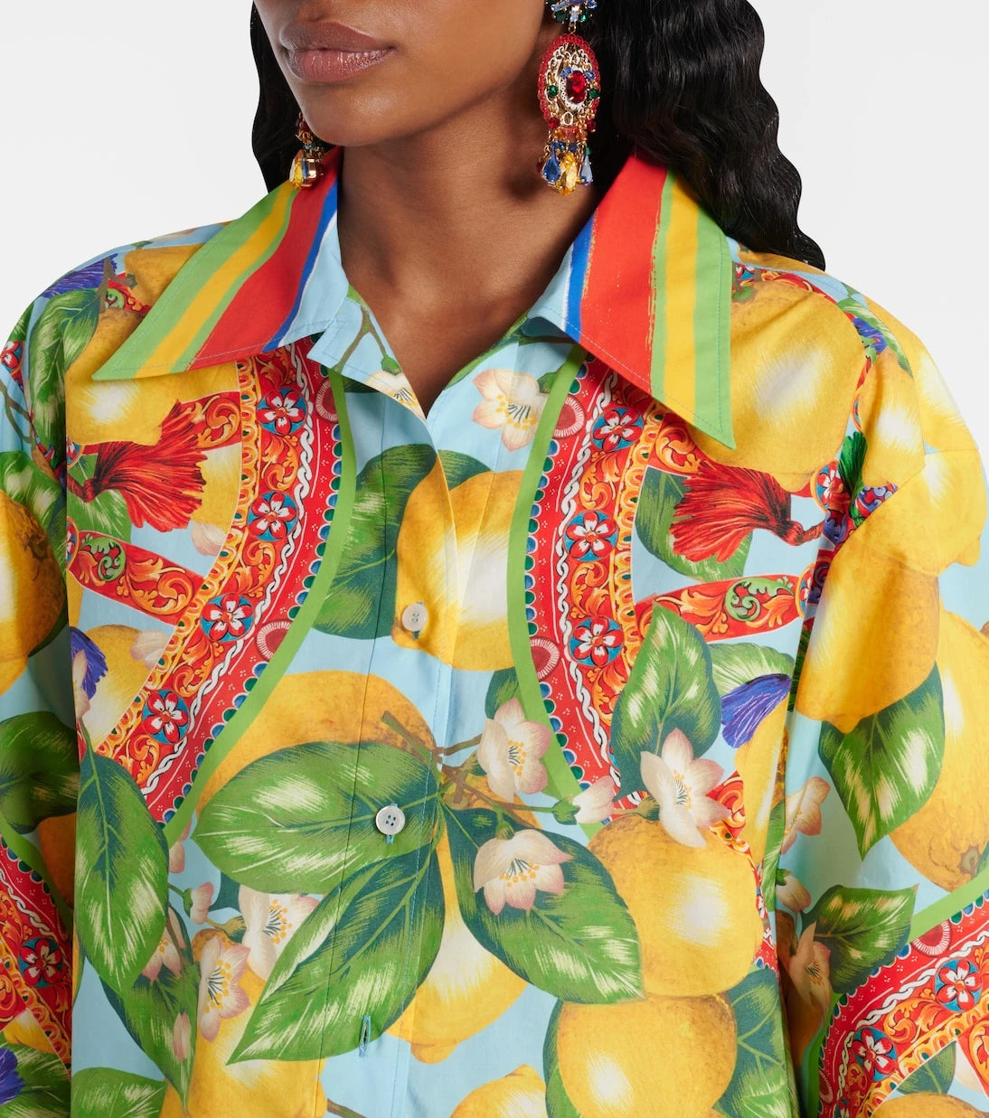 Dolce&Gabbana - Oversized printed shirt