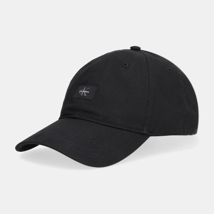 Памучна шапка с козирка Calvin Klein
