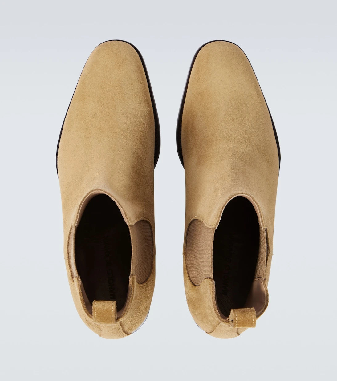 Manolo Blahnik - Delsa suede Chelsea boots