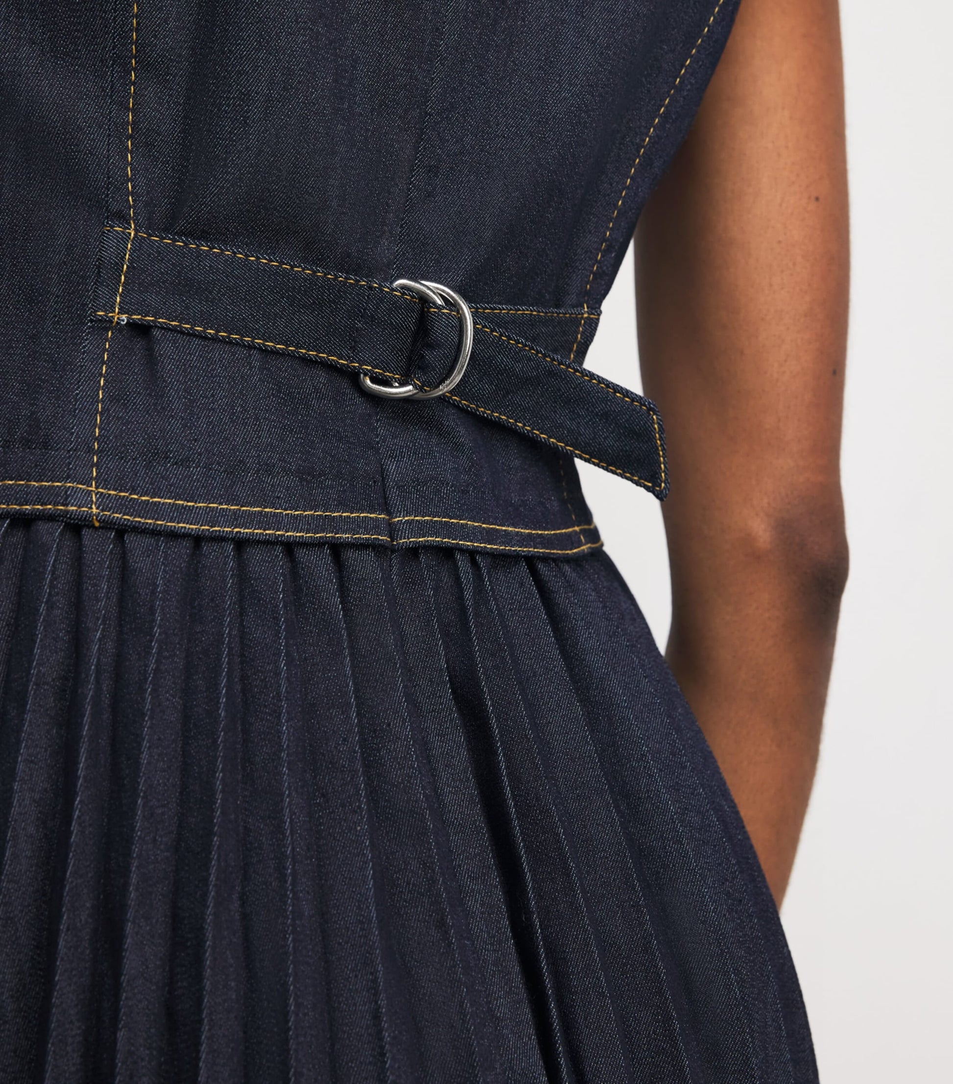 Denim Esther Midi Dress INDIGO