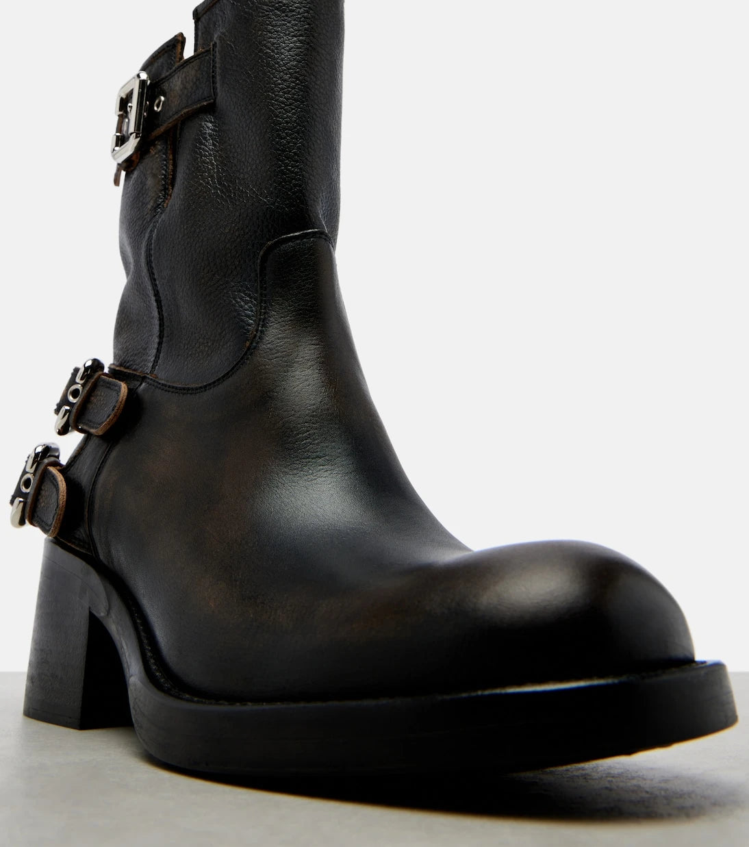 Chloé - Dakota 60 leather biker boots