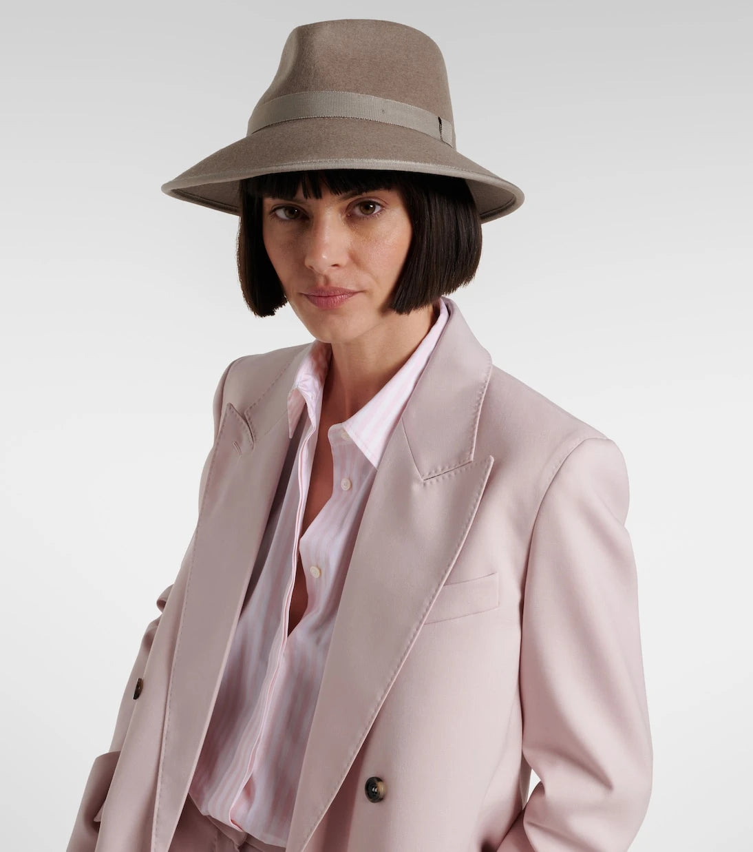 Max Mara - Locusta wool felt fedora hat