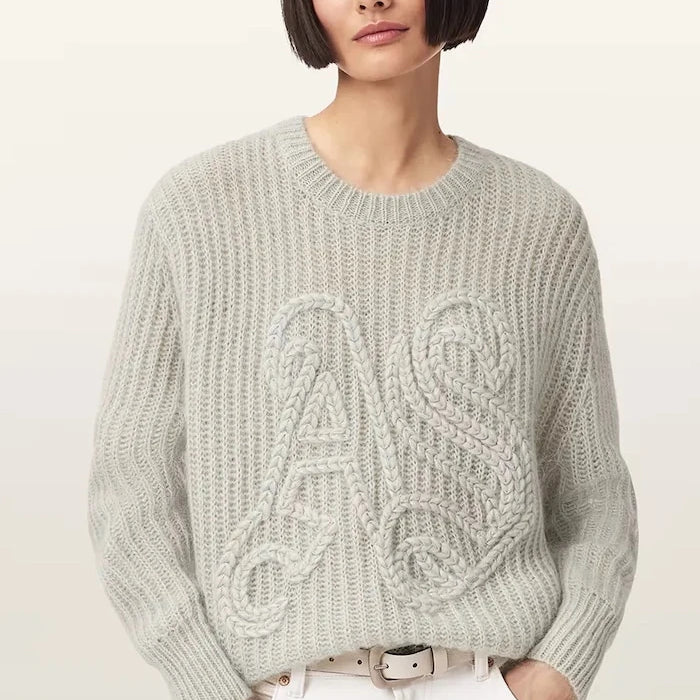 AllSaints Yünlü Kazak CHAIN