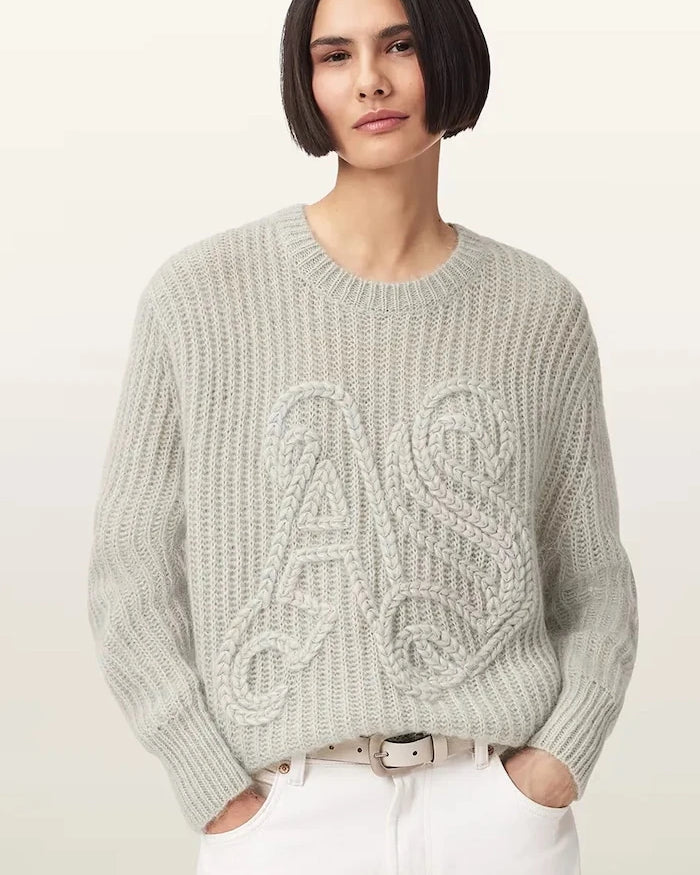 AllSaints Yünlü Kazak CHAIN