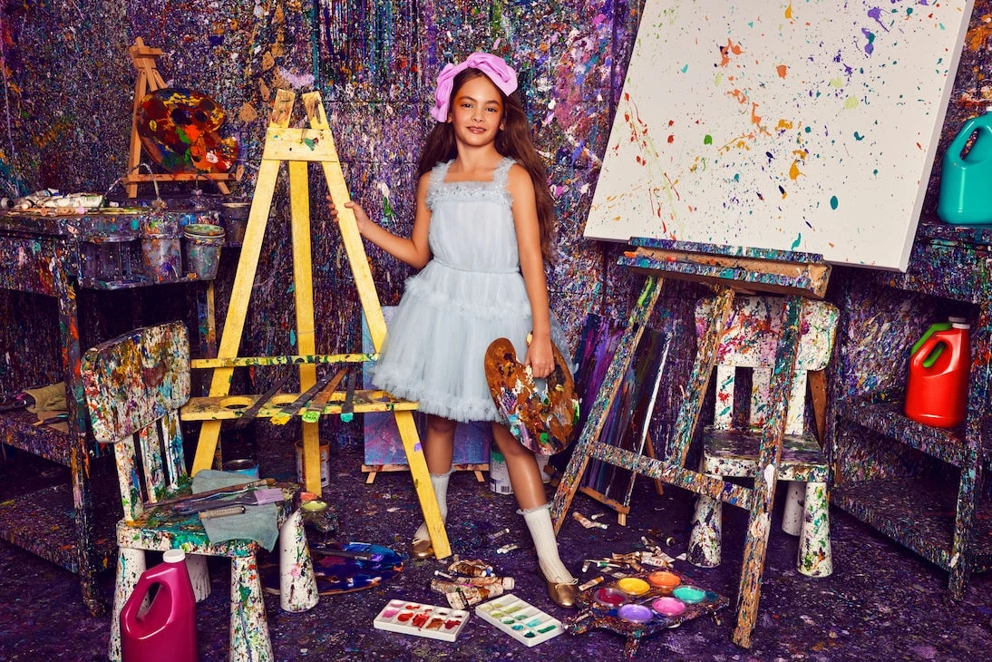 Tutu Du Monde - Easel ruffled tulle dress