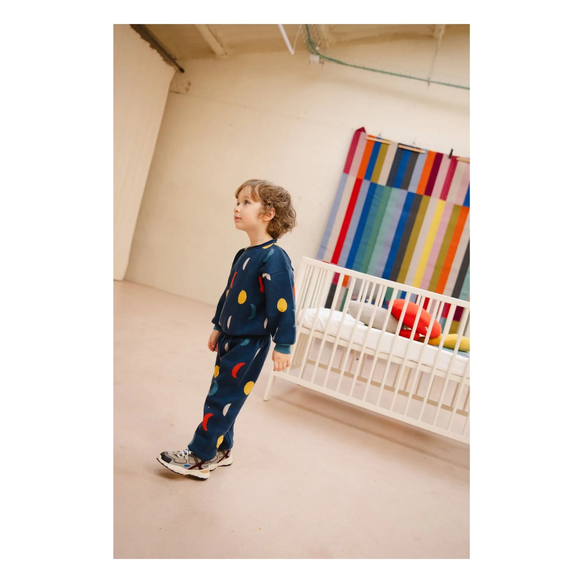 Bayiri - Moon organic cotton jogger | Navy blue