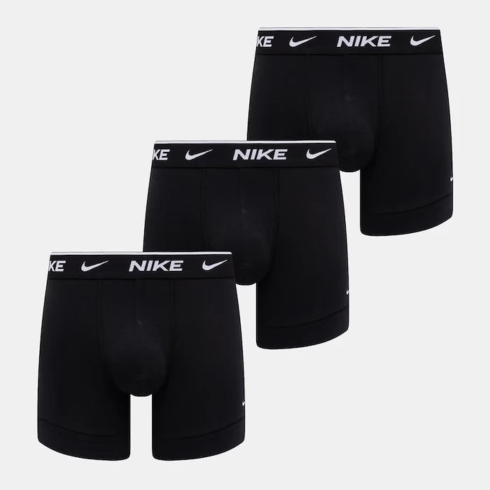 Nike pamuk ve elastanlı erkek dar boxer 3'lü paket