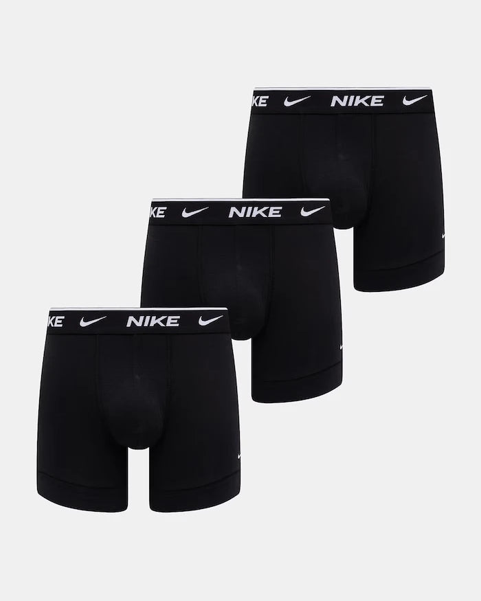 Nike pamuk ve elastanlı erkek dar boxer 3'lü paket