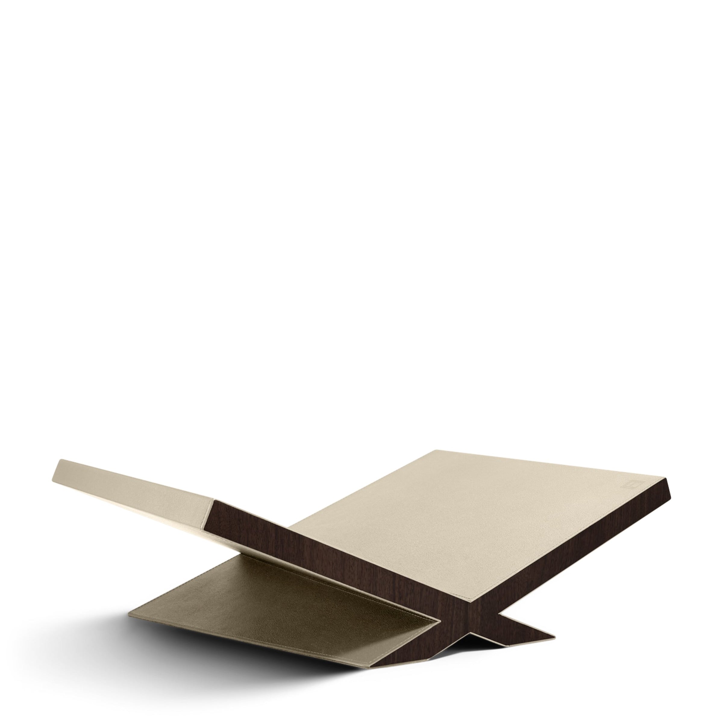 Walnut-Leather Ultimate Culture Bookstand