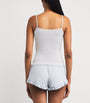 Skims Grey Sheer Modal Lace Camisole