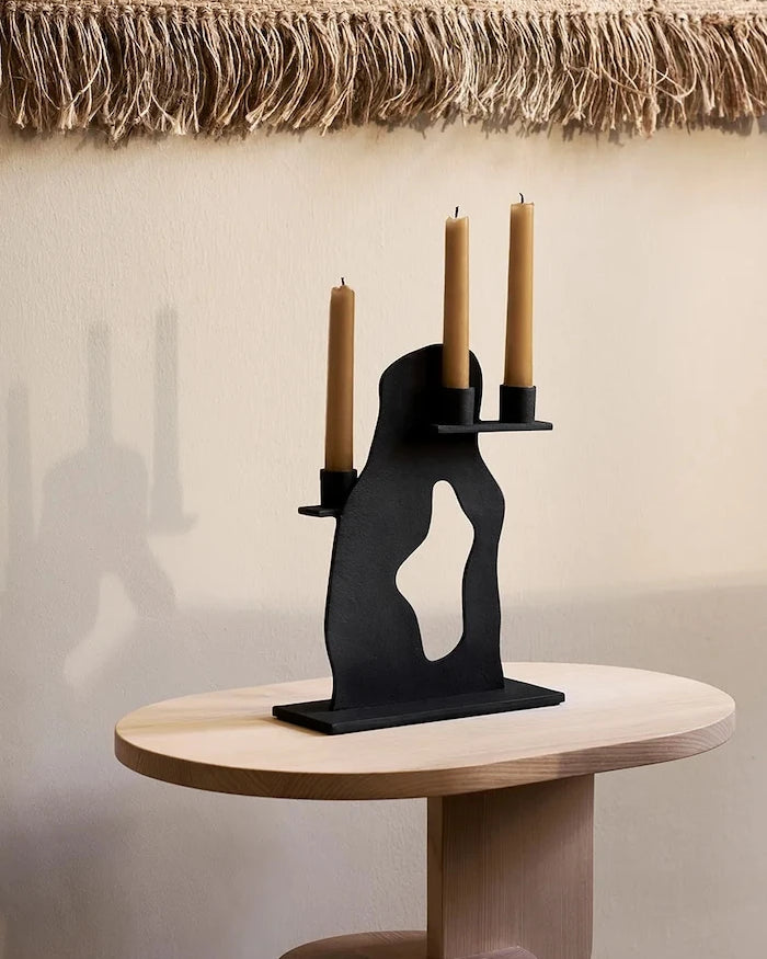 ferm LIVING Erode Dekoratif Şamdan