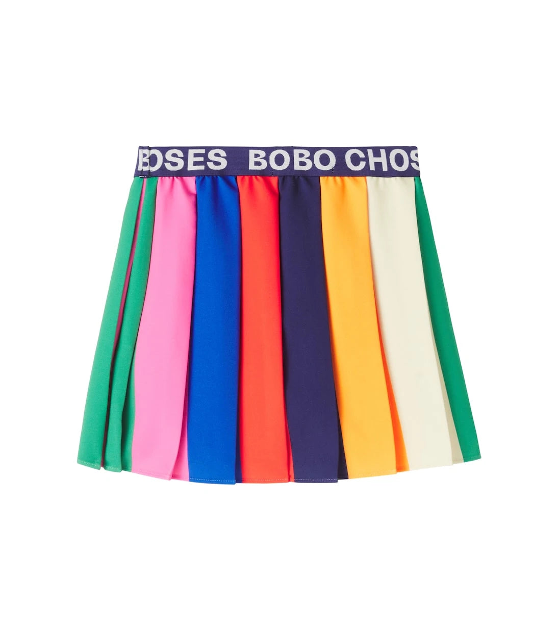 Bobo Choses - Logo pleated skirt