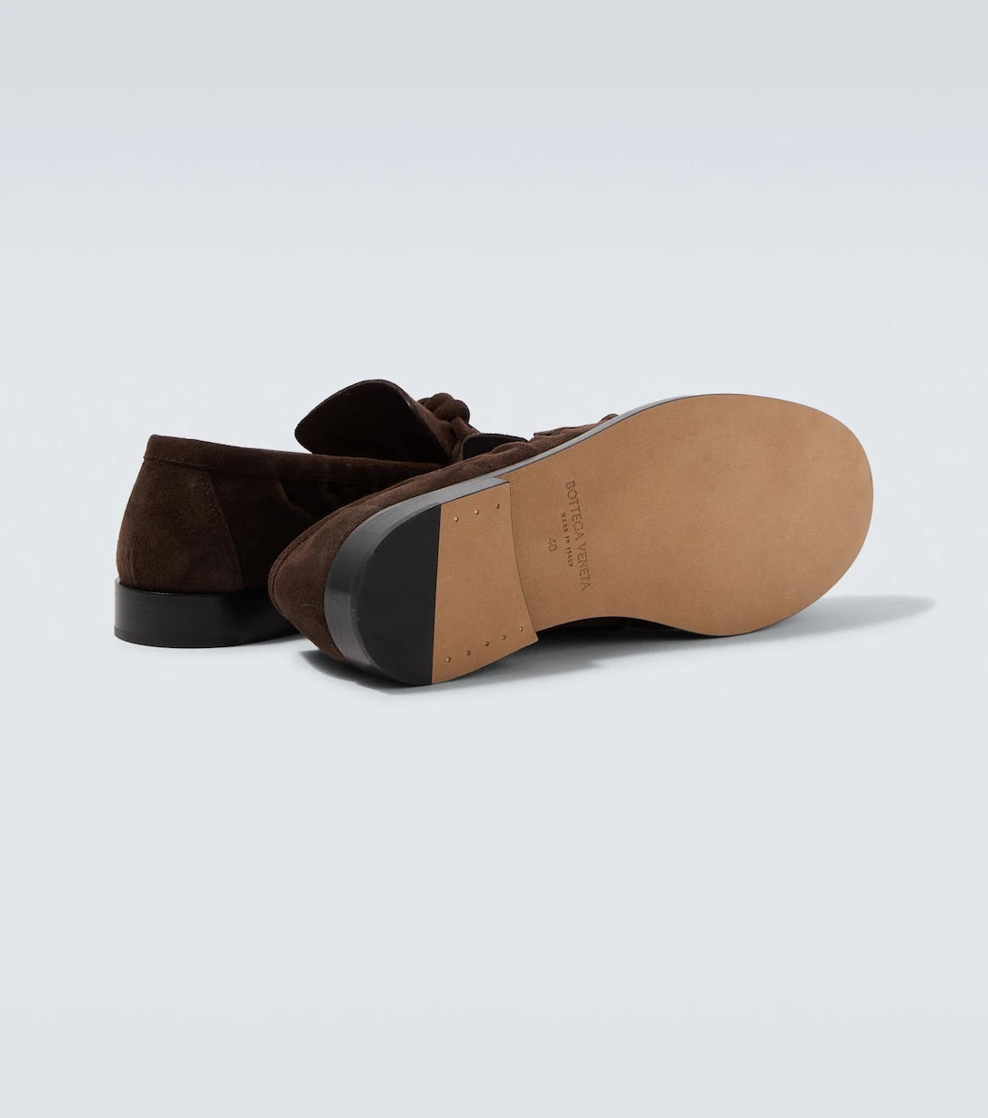 Bottega Veneta - Astaire Knot suede loafers