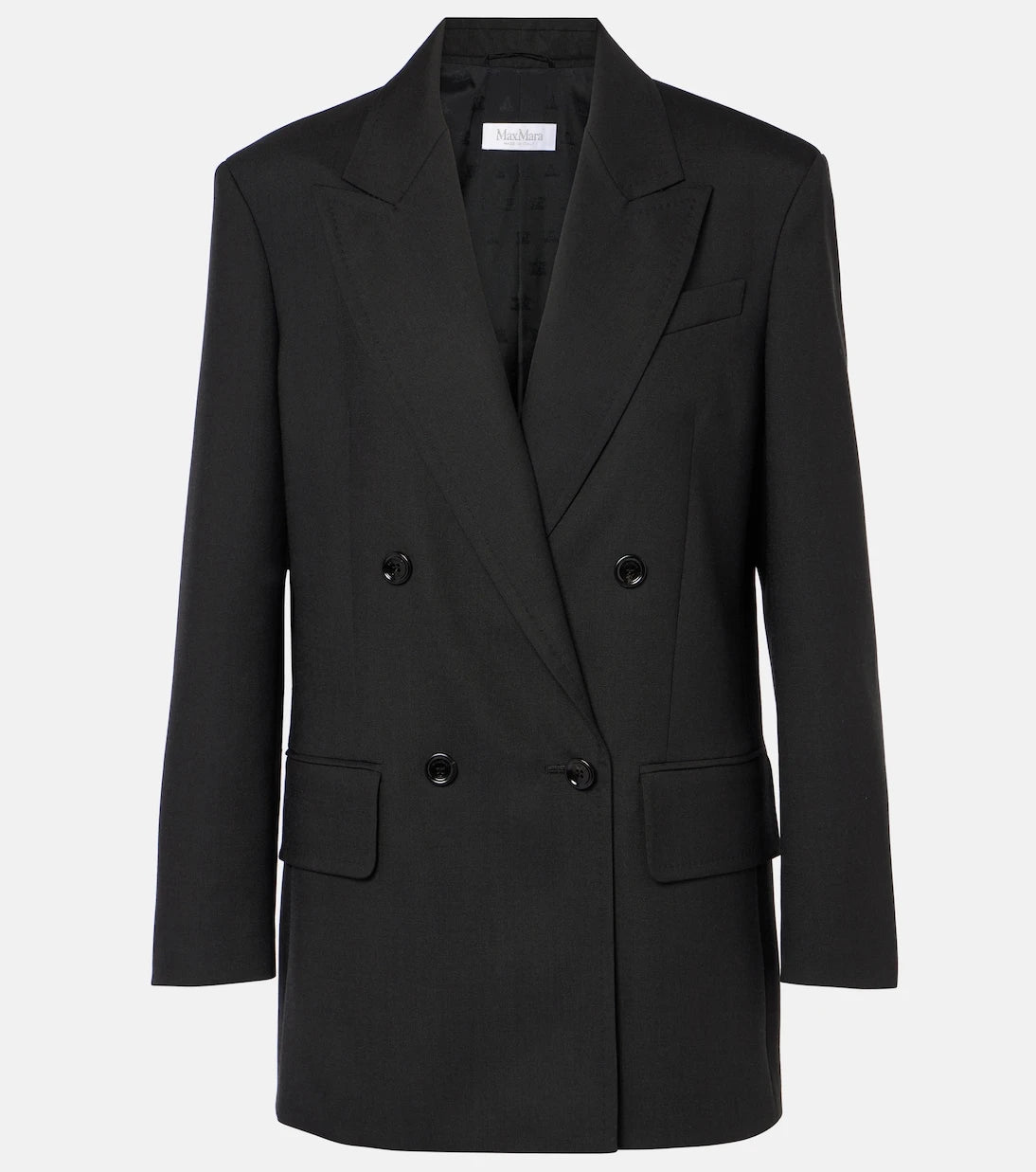 Max Mara - Palanca wool, mohair, and silk blazer