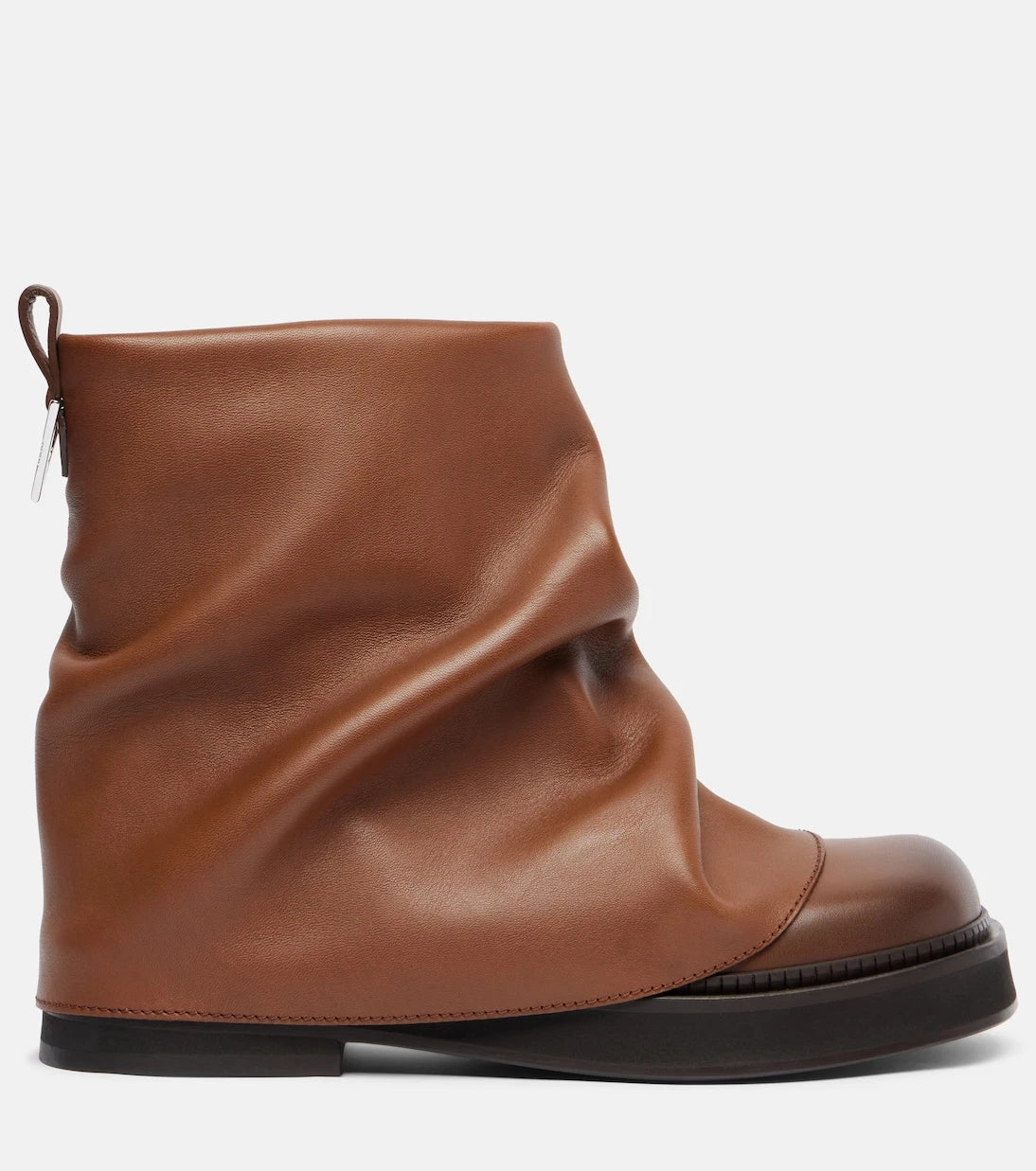 The Attico - Mini Robin leather combat boots