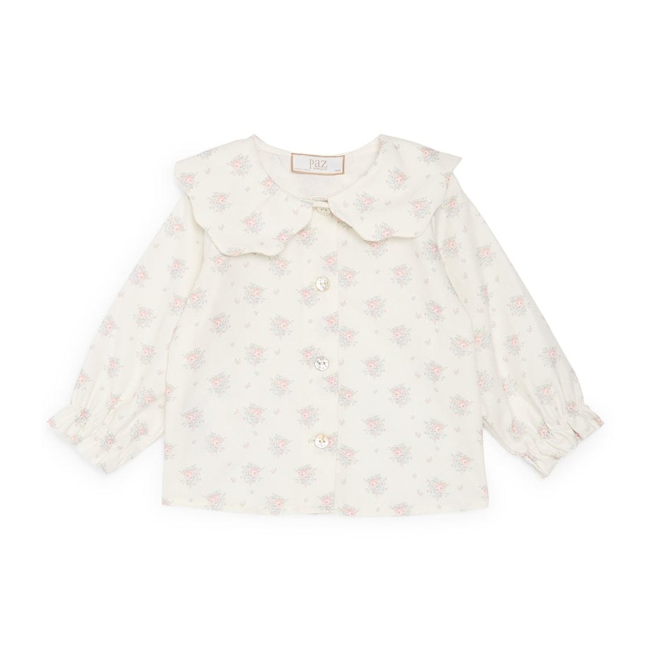Cotton Floral Blouse (12 Months)
