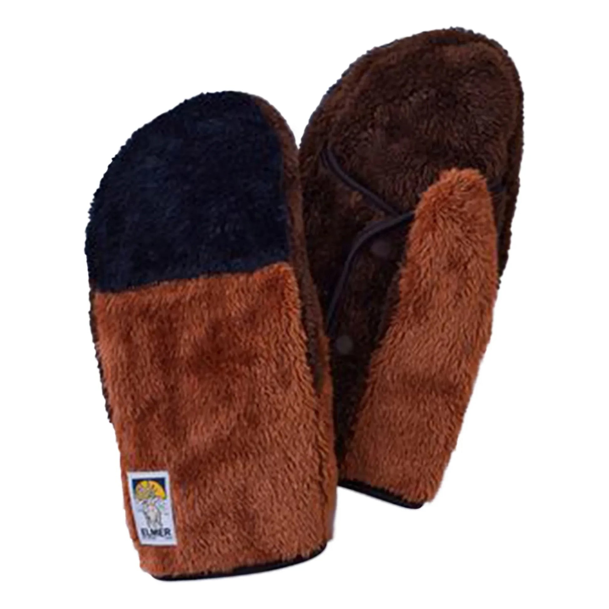 Elmer by Swany - Cuddly Cub mittens | Brick red