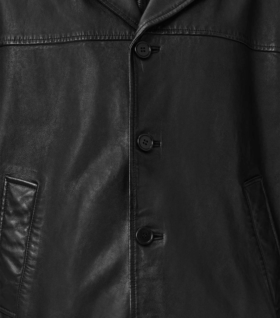 Black Bradwell Leather Jacket