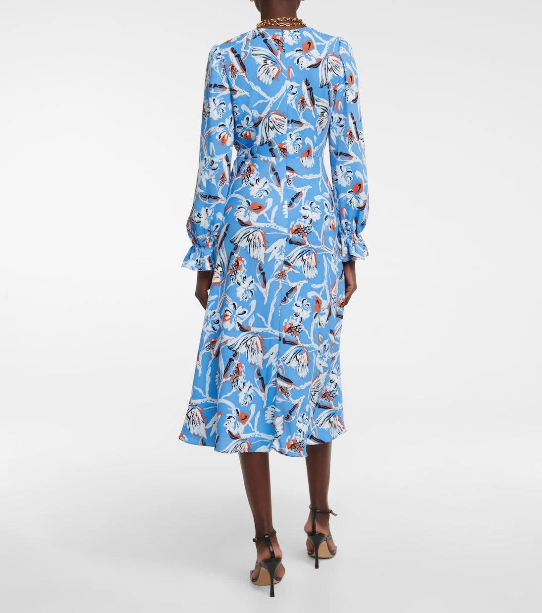 Diane von Furstenberg - Anaba printed crêpe midi dress