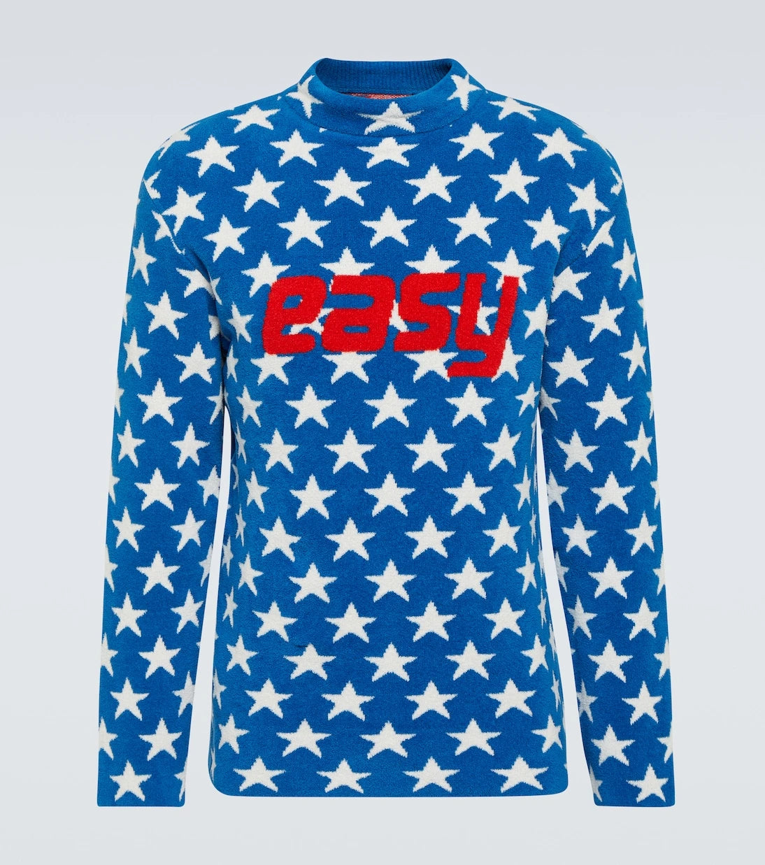 ERL - Printed cotton-blend sweater