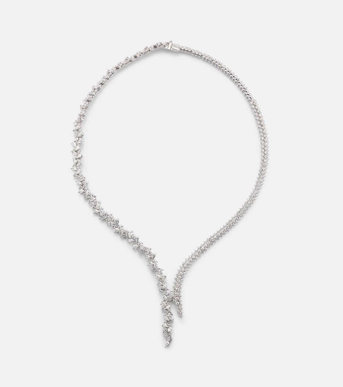 Yeprem - 18kt white gold necklace with diamonds