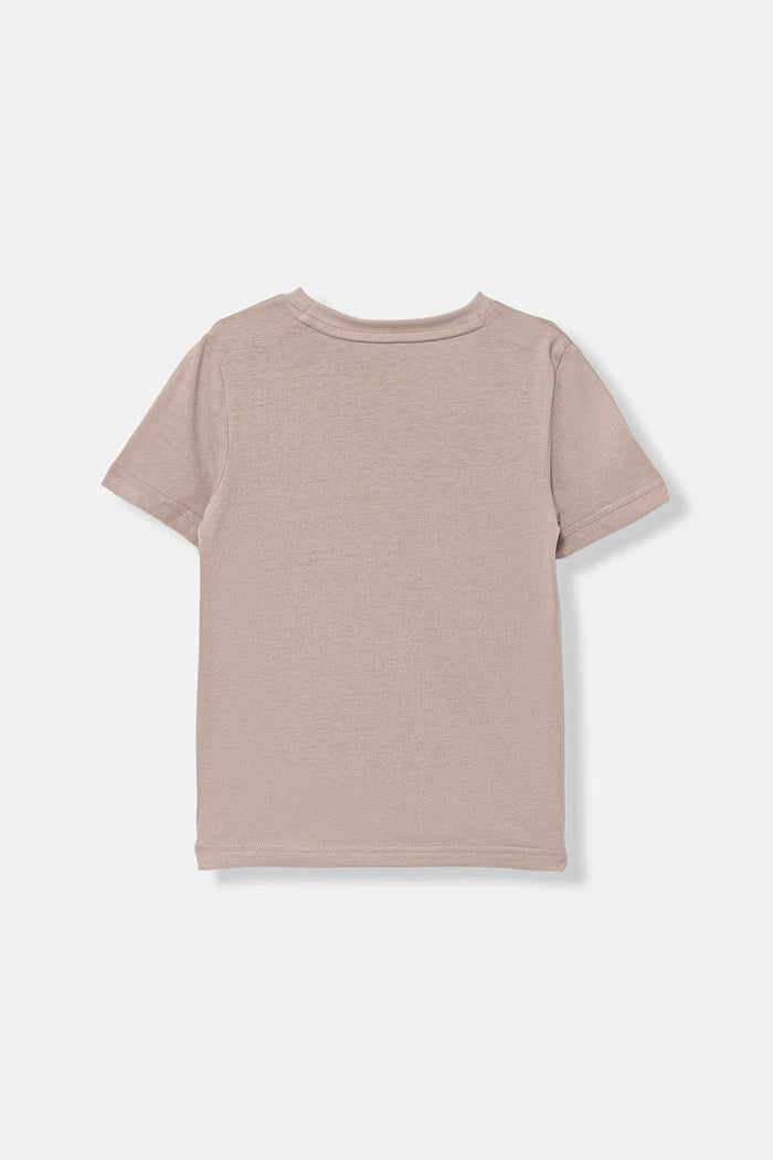 Puma тениска детска памучна ESS Centered Cat Logo
