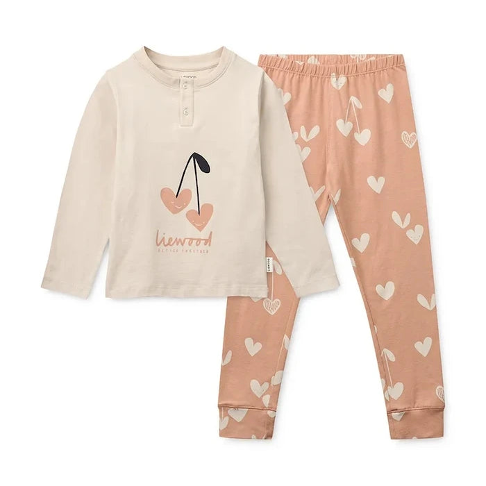 Детска пижама Liewood Wilhelm Printed Pyjamas Set