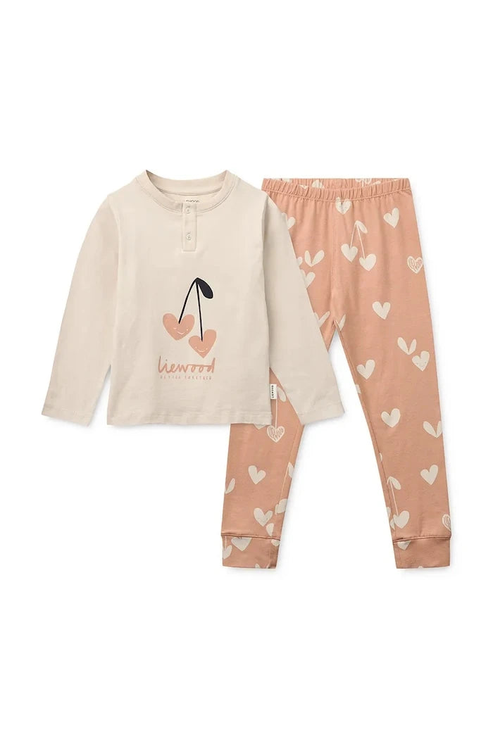 Детска пижама Liewood Wilhelm Printed Pyjamas Set