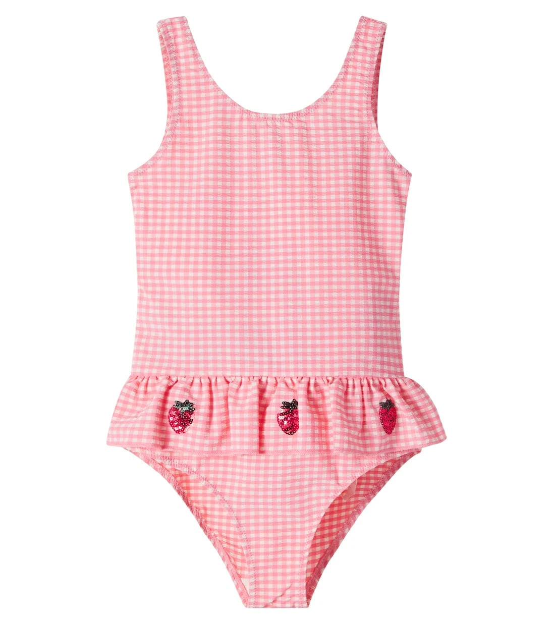 Konges Sløjd - Etta gingham seersucker swimsuit