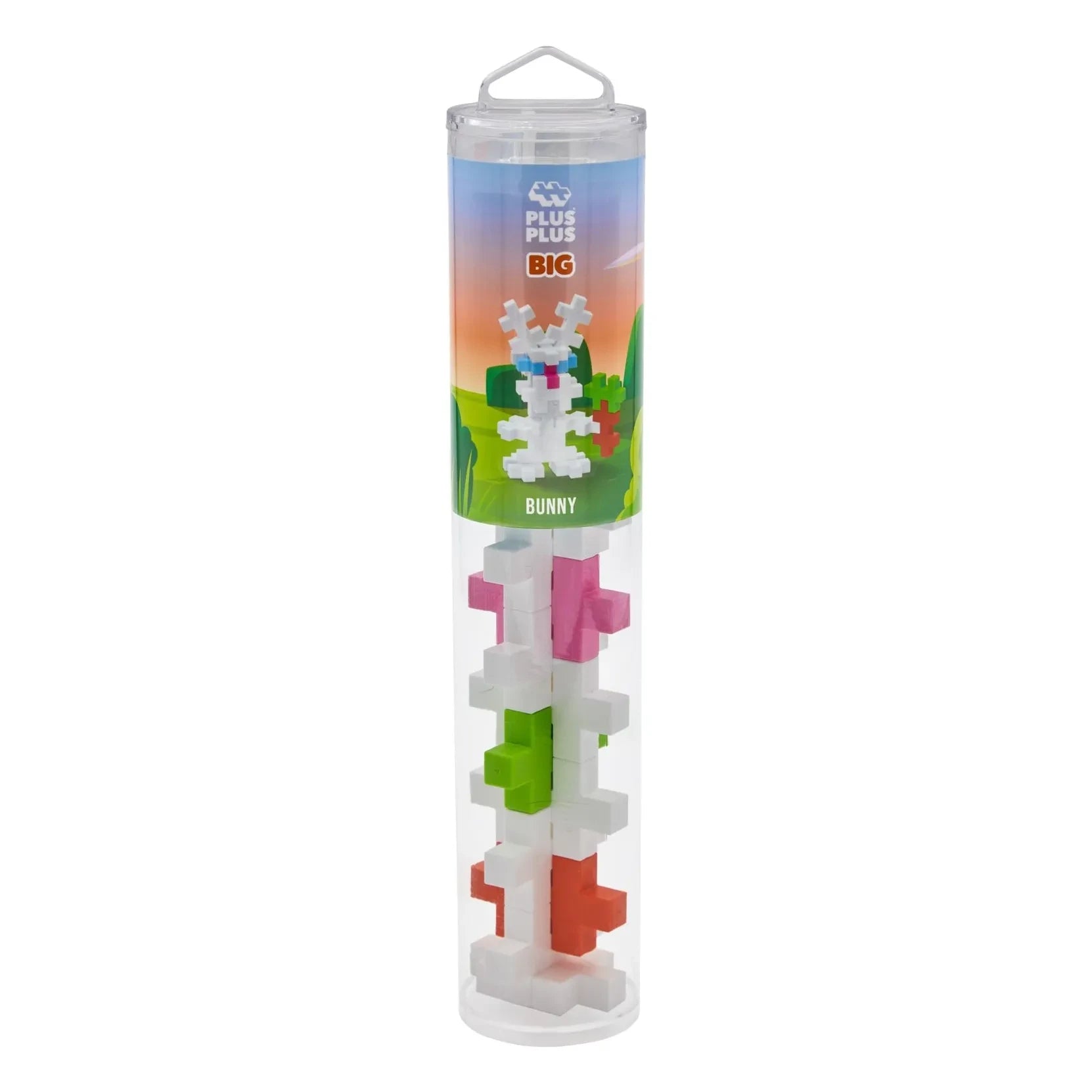 Plus-Plus - Rabbit tube - 15 pieces
