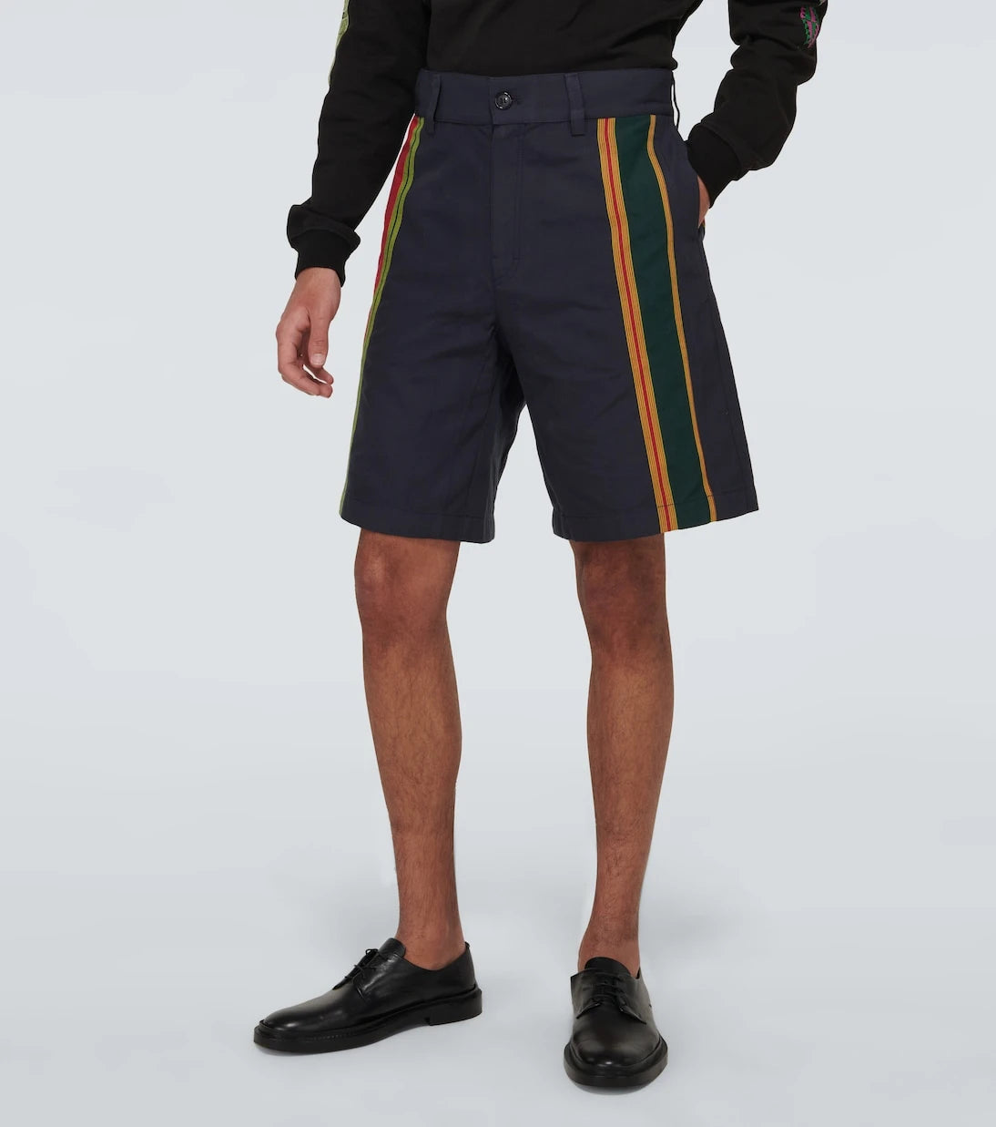 Adish - Majdalawi striped shorts