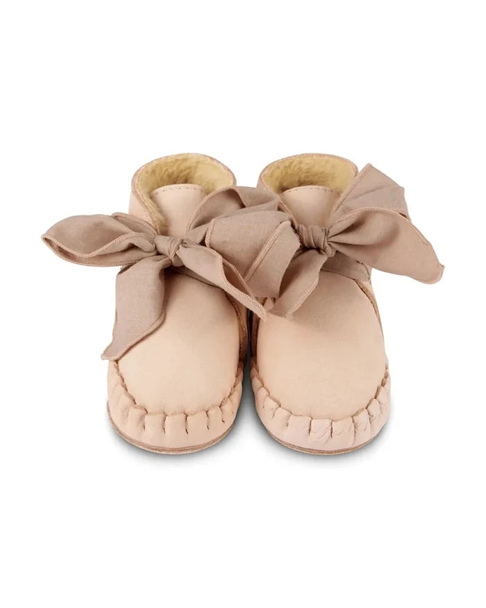 Donsje Pina Organza Booties Bebek Deri Ayakkabı