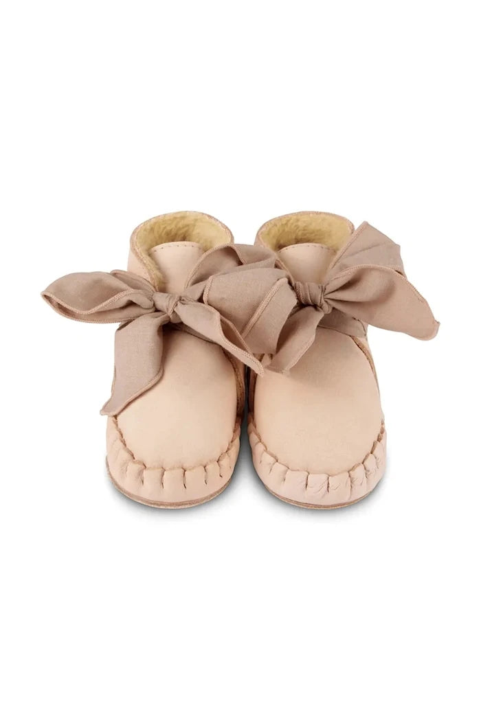 Бебешки кожени обувки Donsje Pina Organza Booties