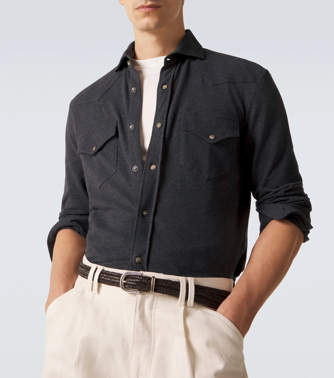 Brunello Cucinelli - Cotton overshirt