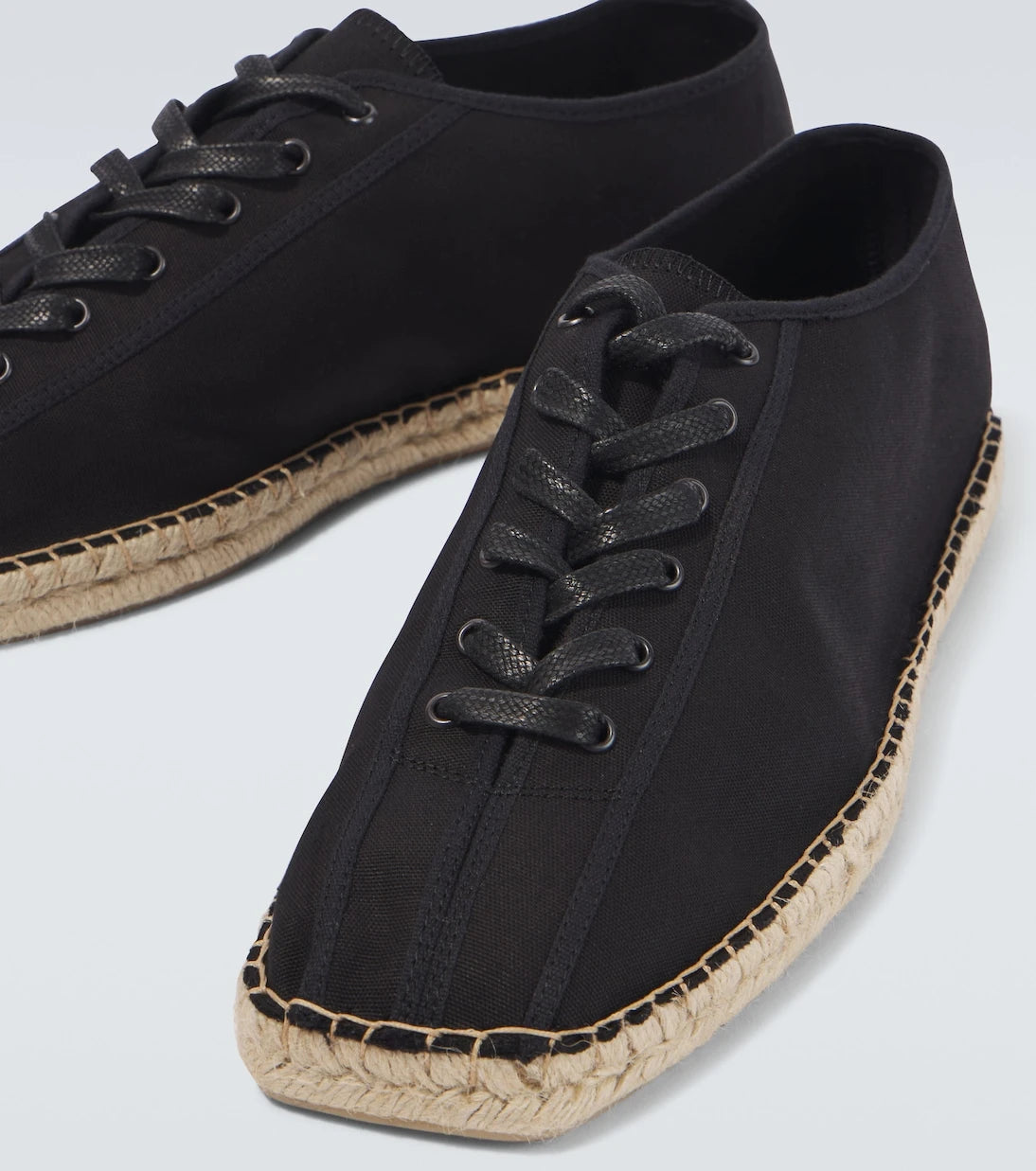 Lemaire - Linoleum canvas espadrilles