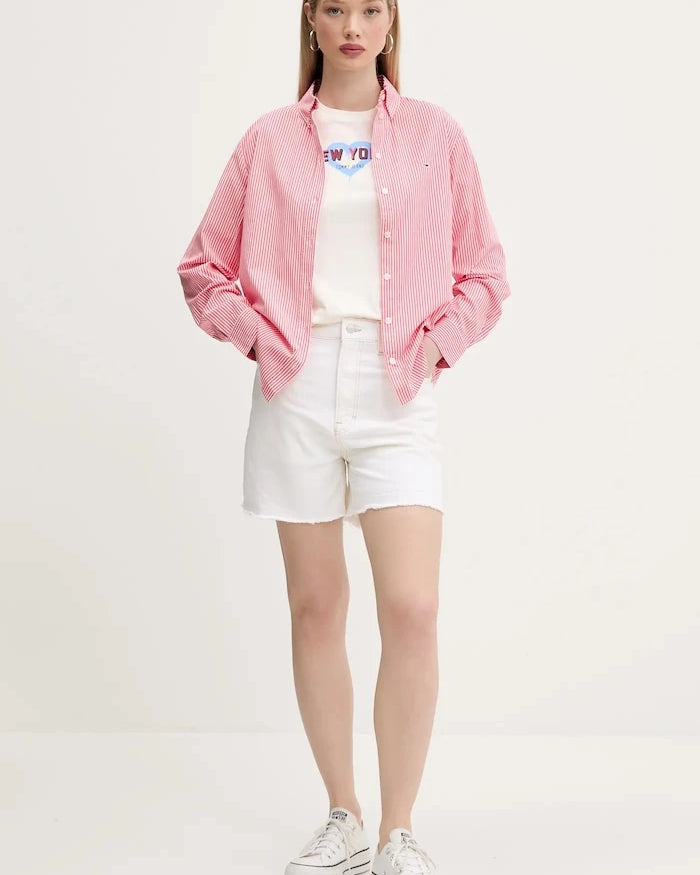 Дънков къс панталон Tommy Jeans