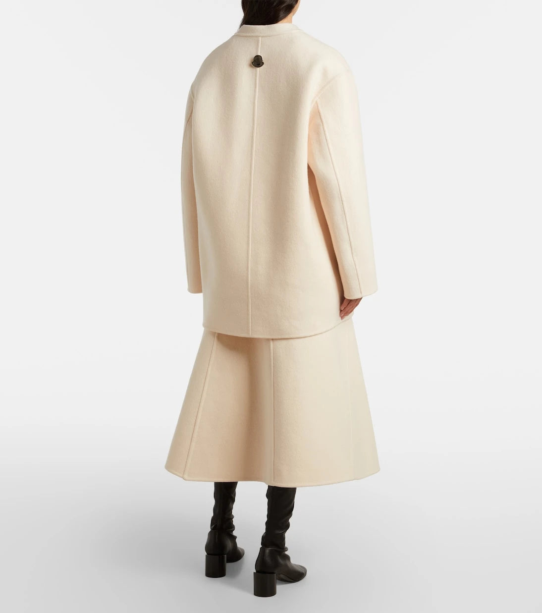 Moncler Genius - + Jil Sander virgin wool midi skirt
