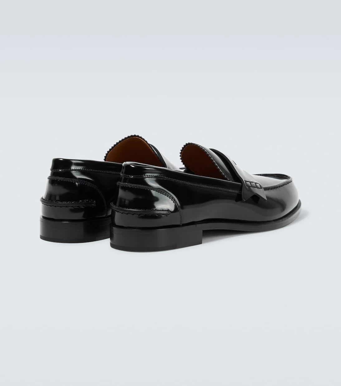 Christian Louboutin - Penny leather loafers