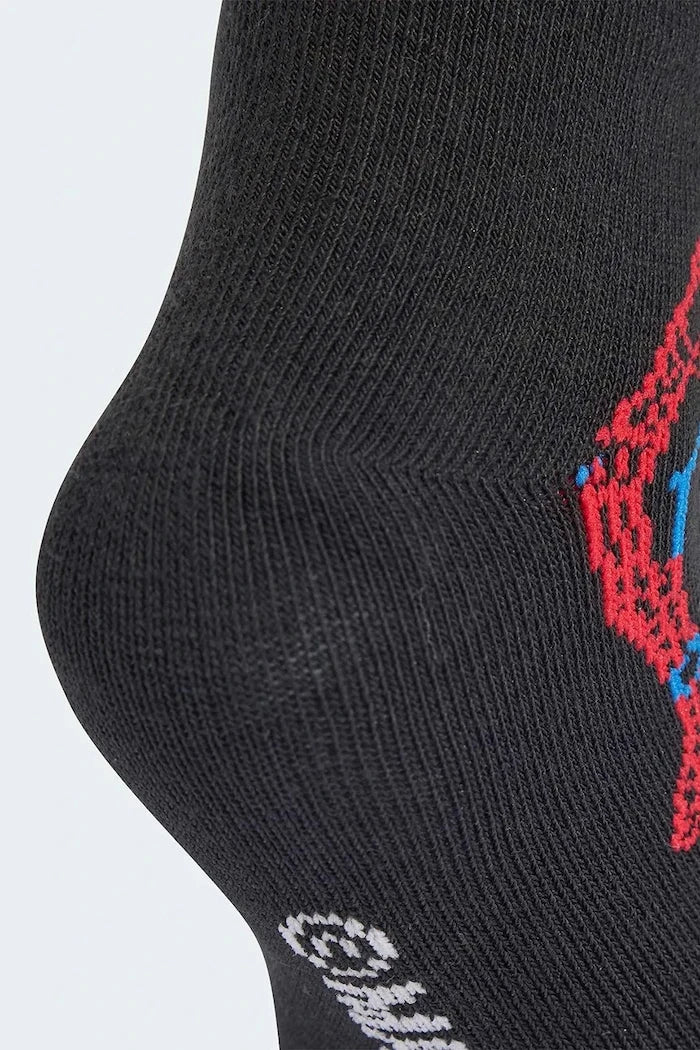 adidas Performance чорапи за деца MARVEL SPIDER-MAN 3 броя
